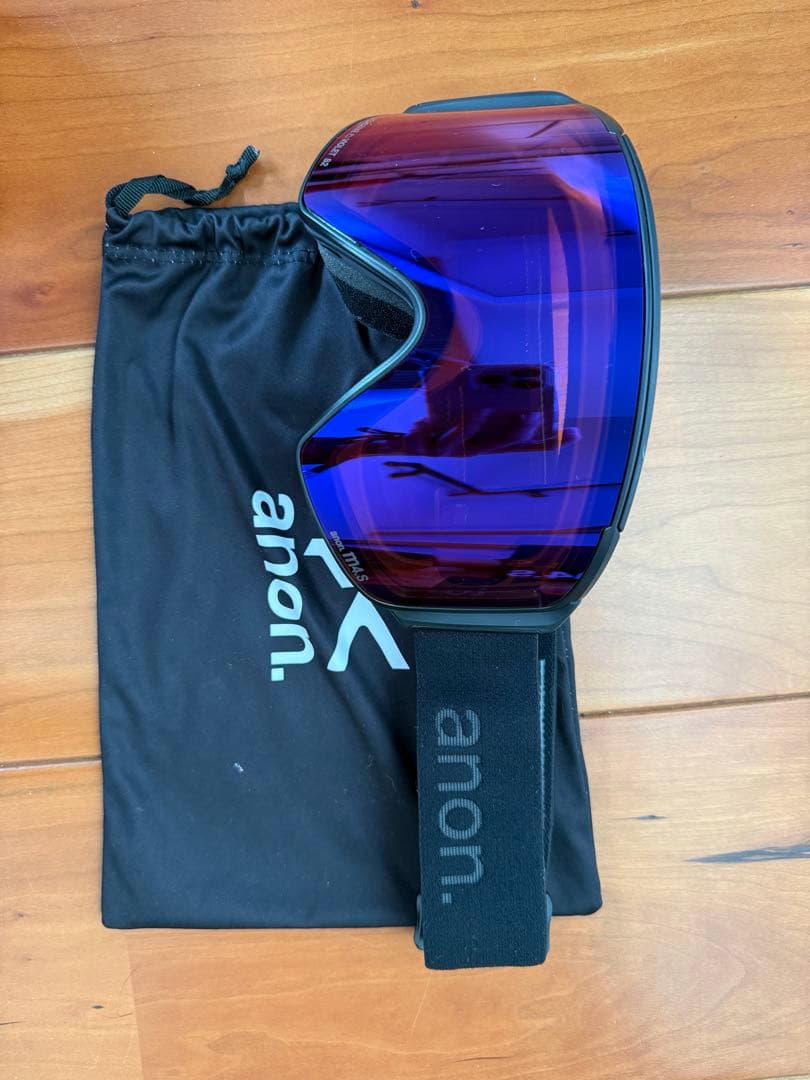 2024/2025 anon m4.s ゴーグル 黒+ ボーナスレンズ