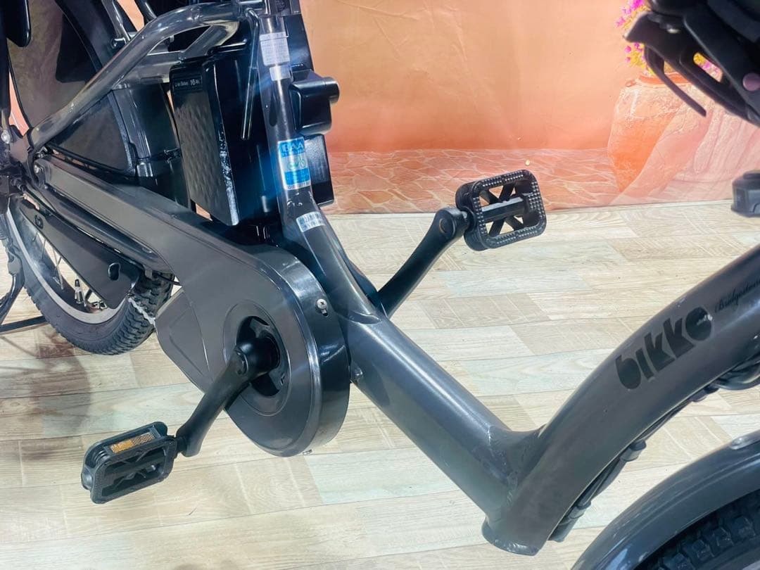 超人気！BIKKE ビッケ16AH！⭐️ブリヂストン子供乗せ電動自転車Y3257