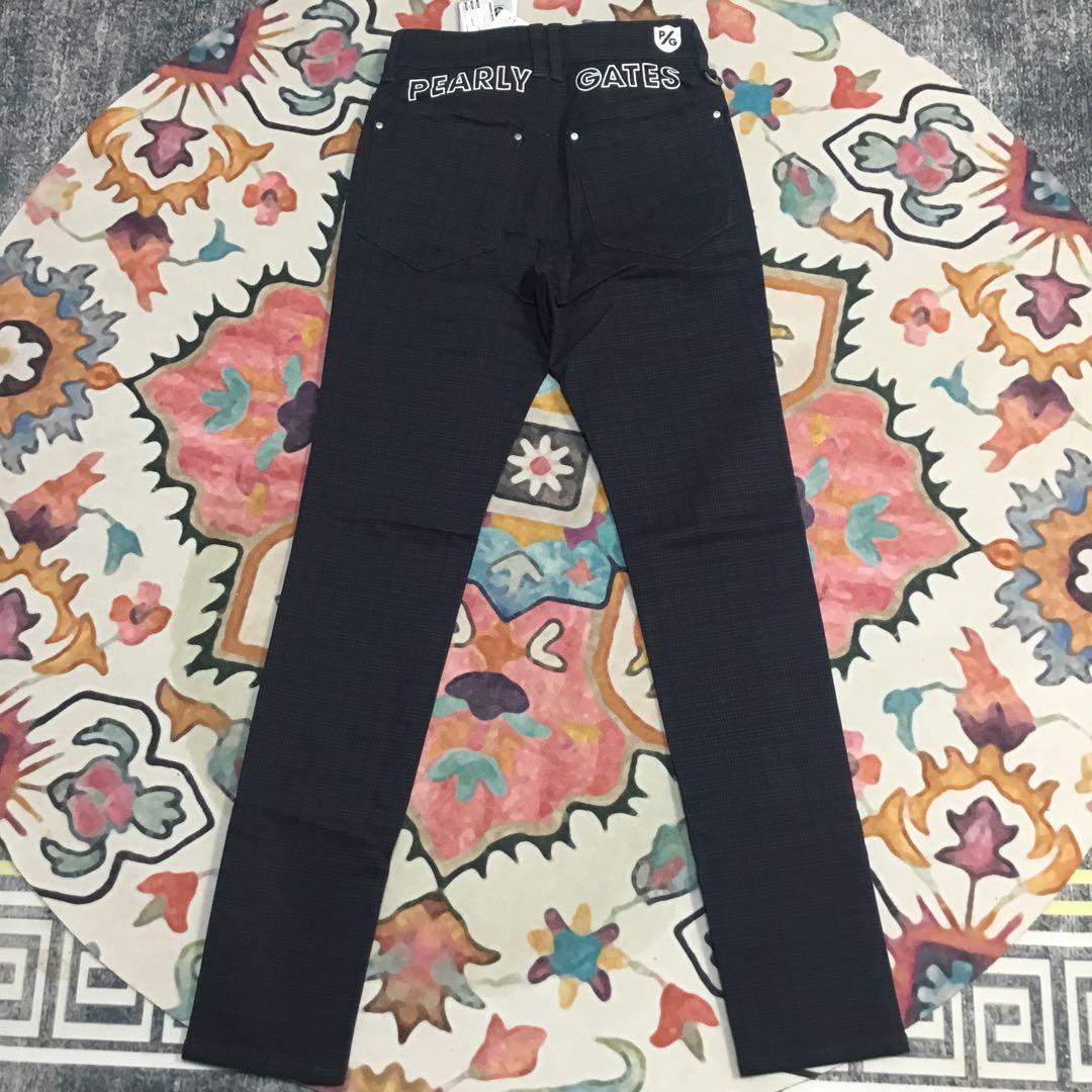 新品タグ付け☆PEARLY GATES 1989 チェック柄パンツ　サイズ00