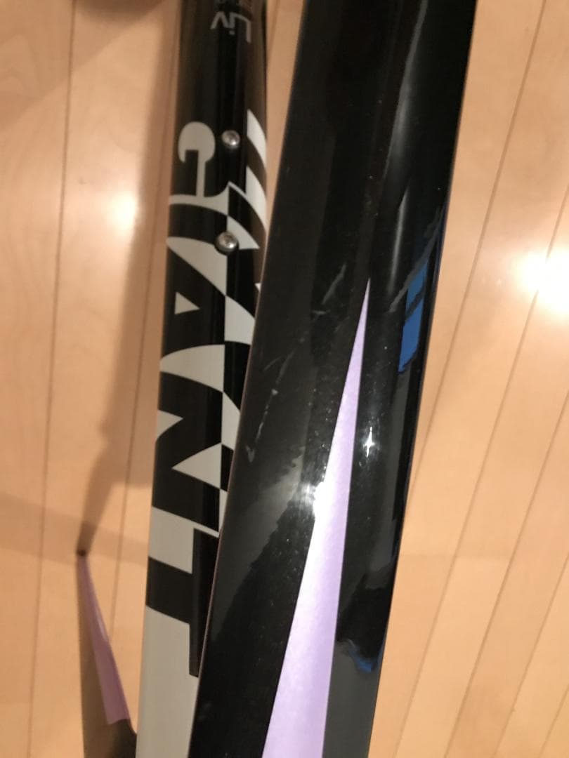 【価格交渉有】GIANTカーボンフレームセット XXS 適正身長150CM