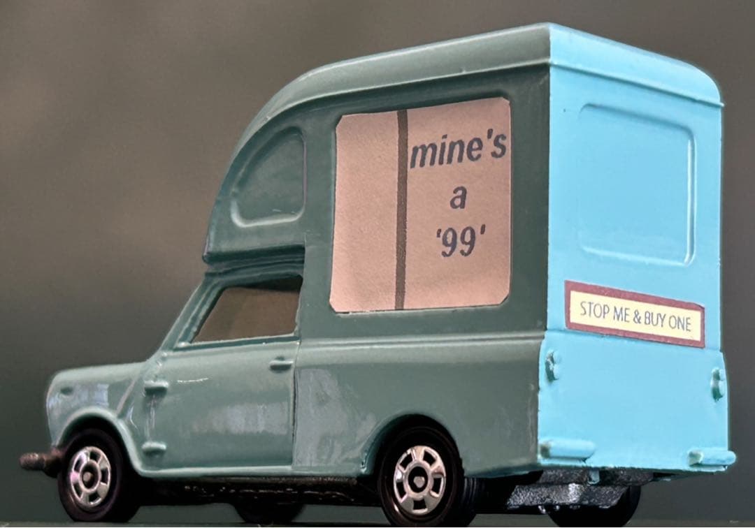 トミカ ミニクーパー アイスクリームバン ブルー