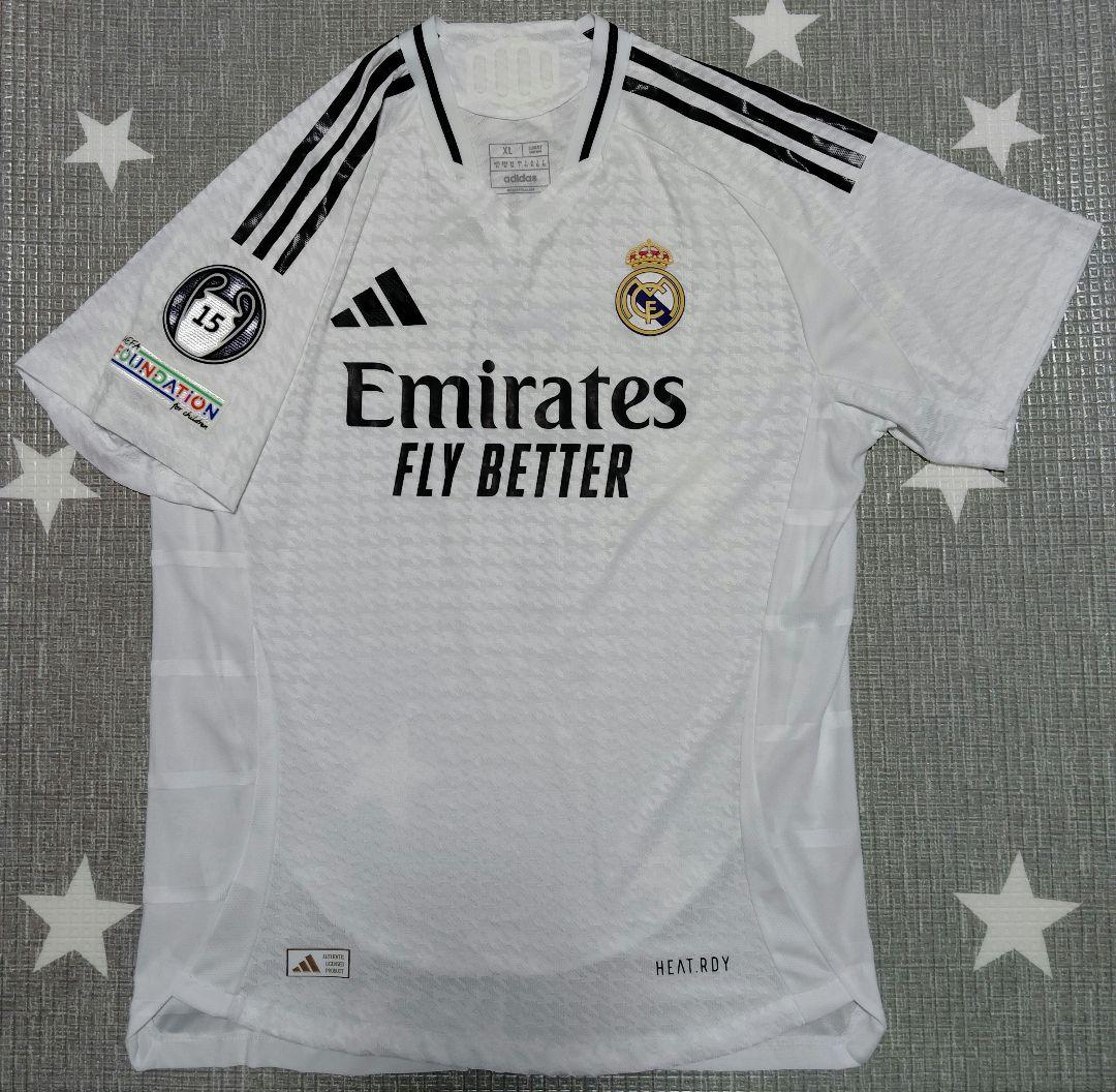レアル・マドリード XL ホワイトユニフォーム　ヴィニシウス・ジュニオール