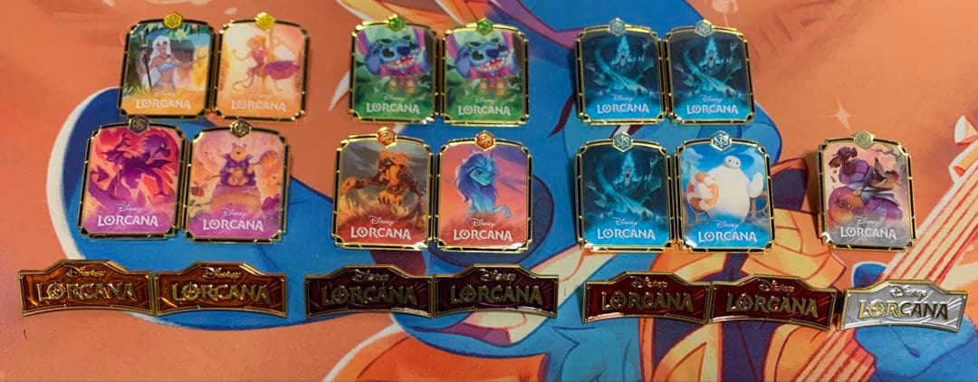 ロルカナピンバッジ　20個セット