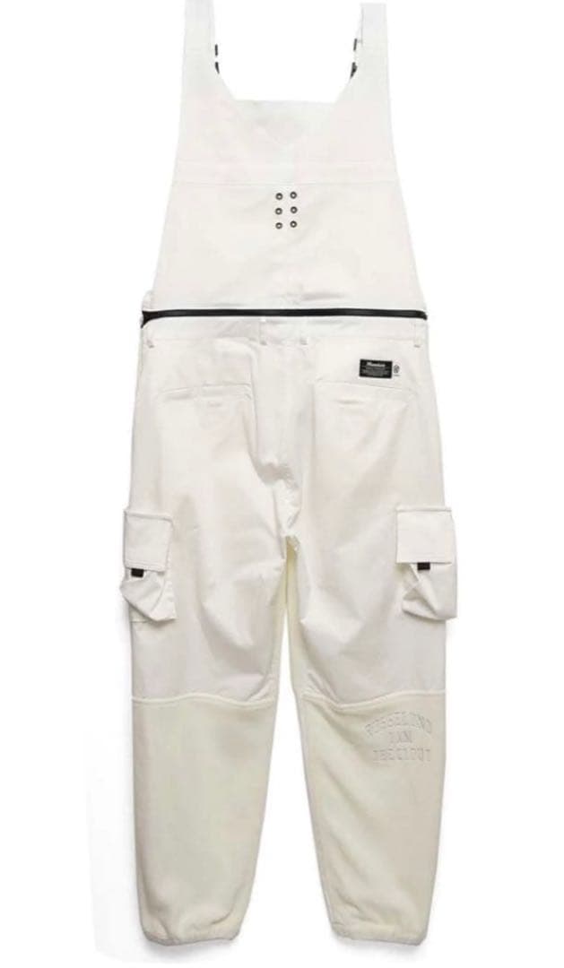 定価74800 希少Mサイズ　ラッセルノ カスタムオーバーオール 白