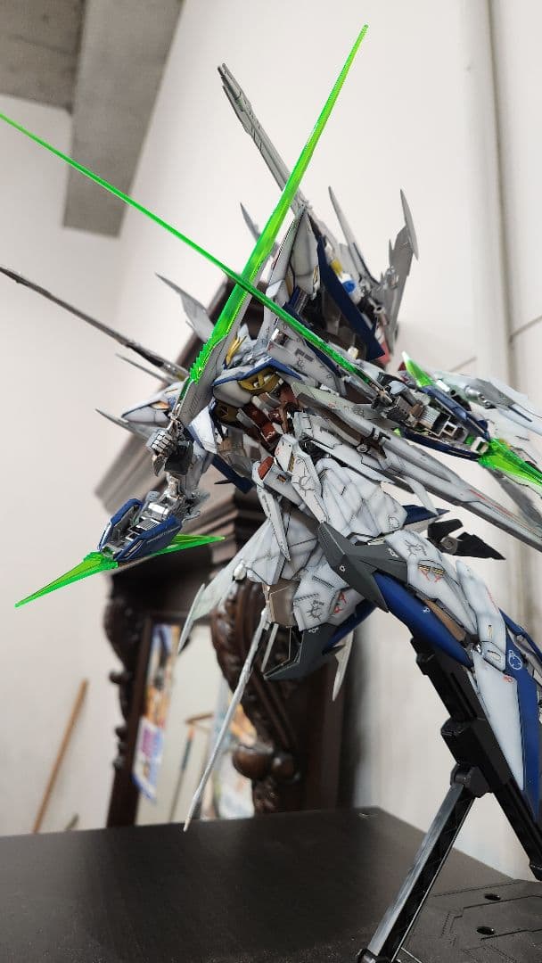 MGエクリプスガンダム　マニューバストライカー装備　完全塗装品