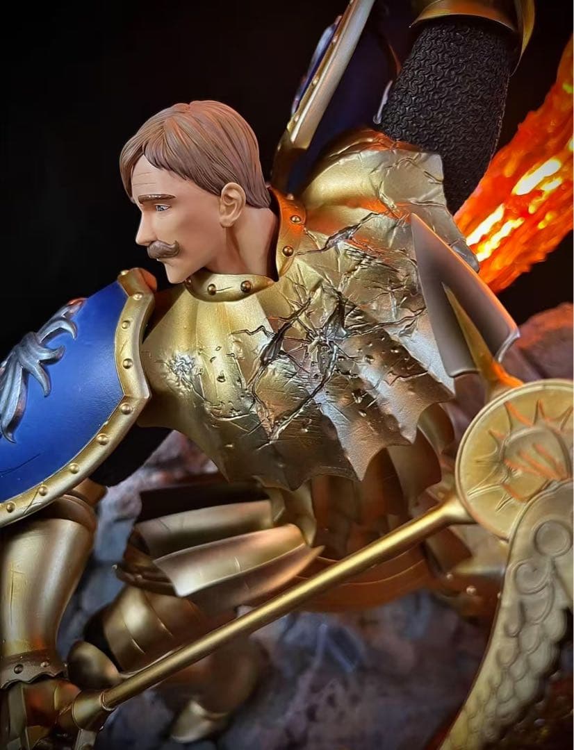 七つの大罪Figurama エスカノール vs エスタロッサスタチューフィギュア