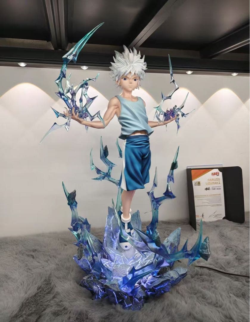 hunter×hunterキルア＝ゾルディック ガレージキット ガレキスタチュー