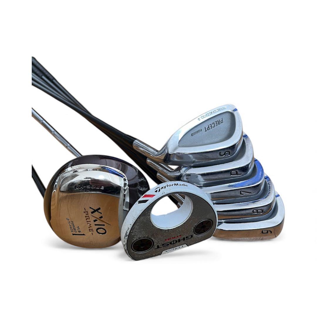 ゼクシオPRIME入り ゴルフクラブセット 手袋付