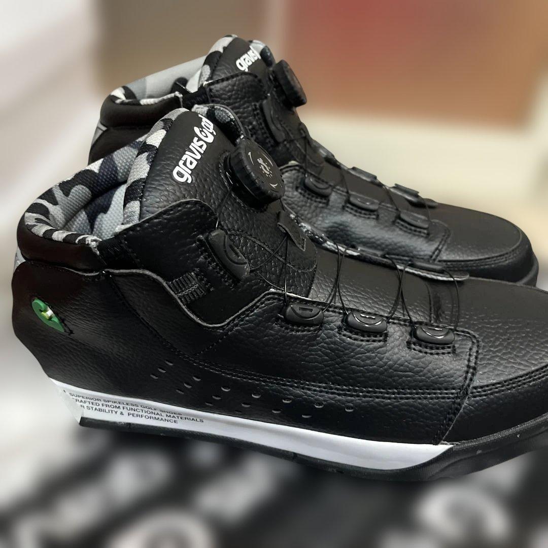 gravis ゴルフシューズ ブラック