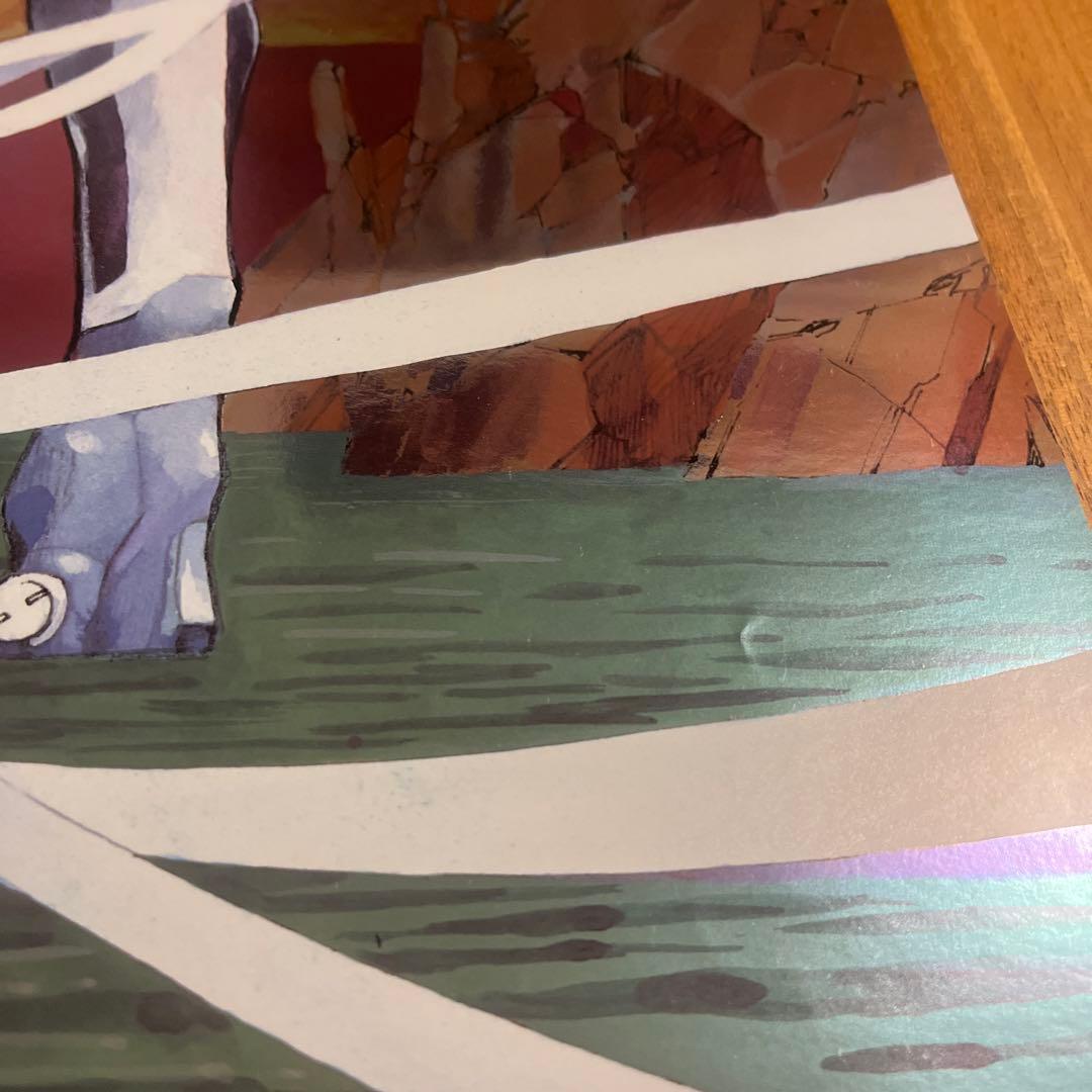 【激レア】エヴァンゲリオン　当時物ポスター　メタリック　綾波レイ　零号機　B2