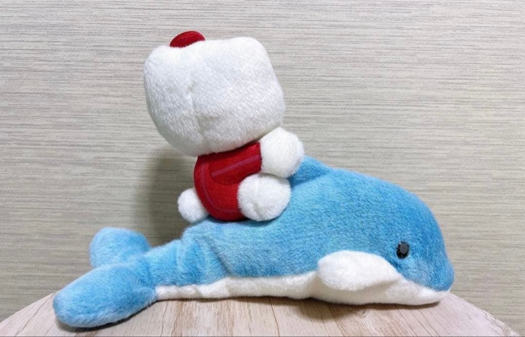 ハローキティ イルカ 水族館限定 ぬいぐるみ