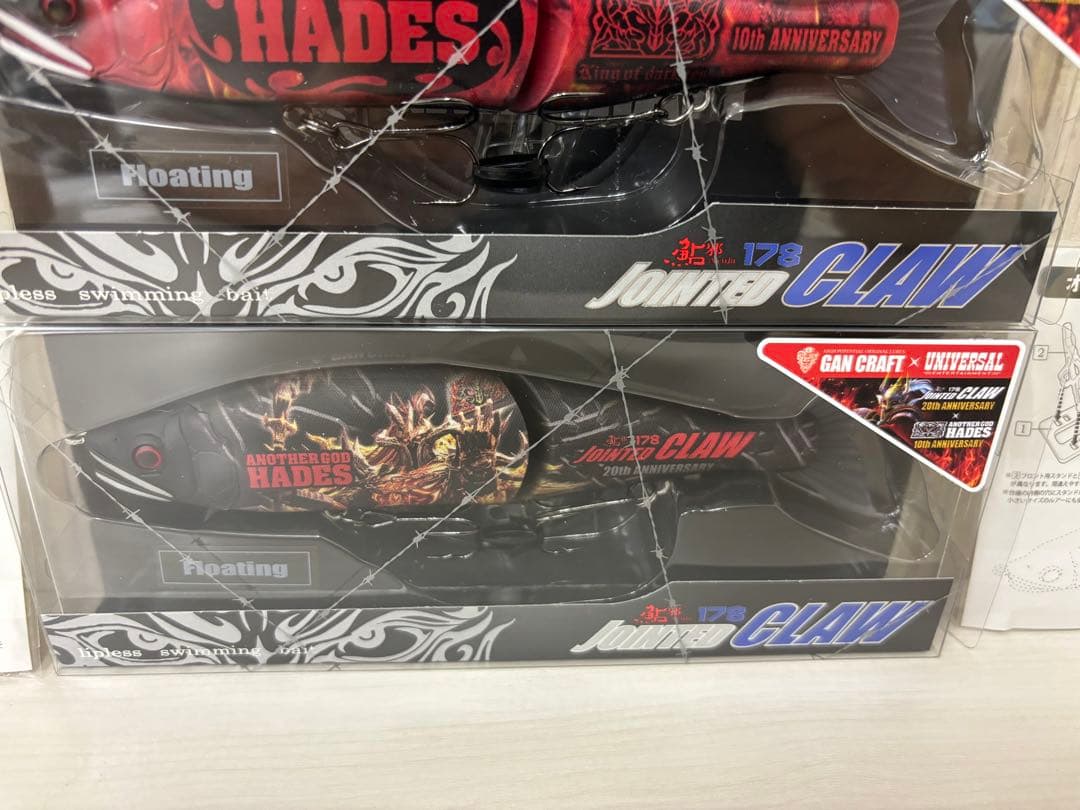 ガンクラフト×ユニバーサル ジョイクロ 178 アナザーゴッドハーデス漆黒　真紅