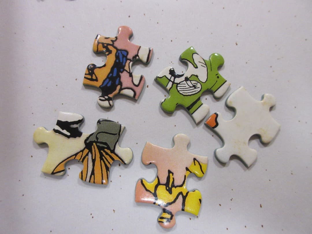 【中古品】スヌーピーカレンダージグソーパズル　1995年版 1000ピース