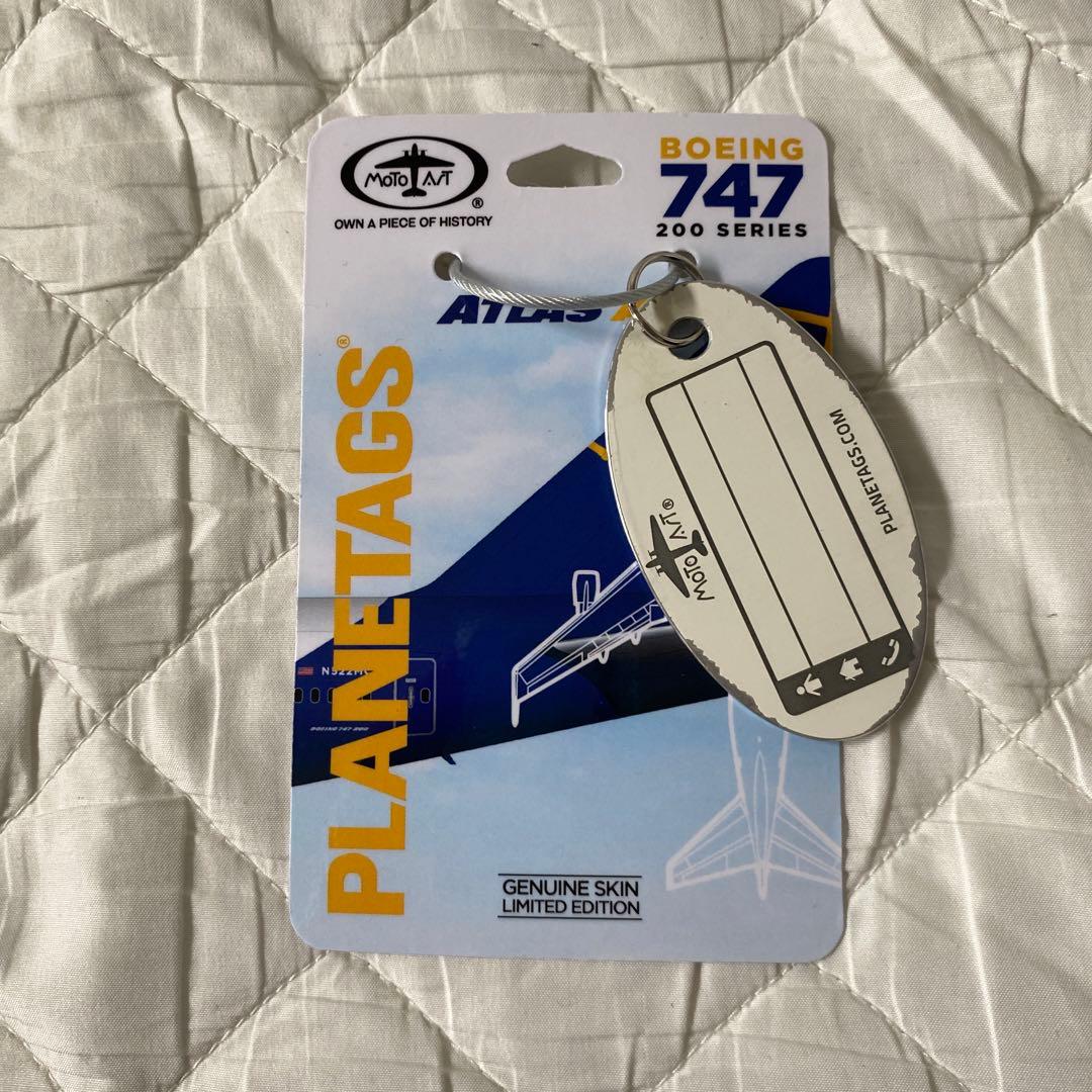 新品未使用 Planetags アトラス航空 B747-200SF N522MC