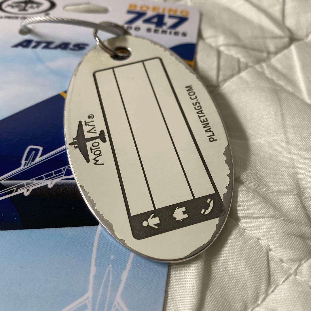 新品未使用 Planetags アトラス航空 B747-200SF N522MC