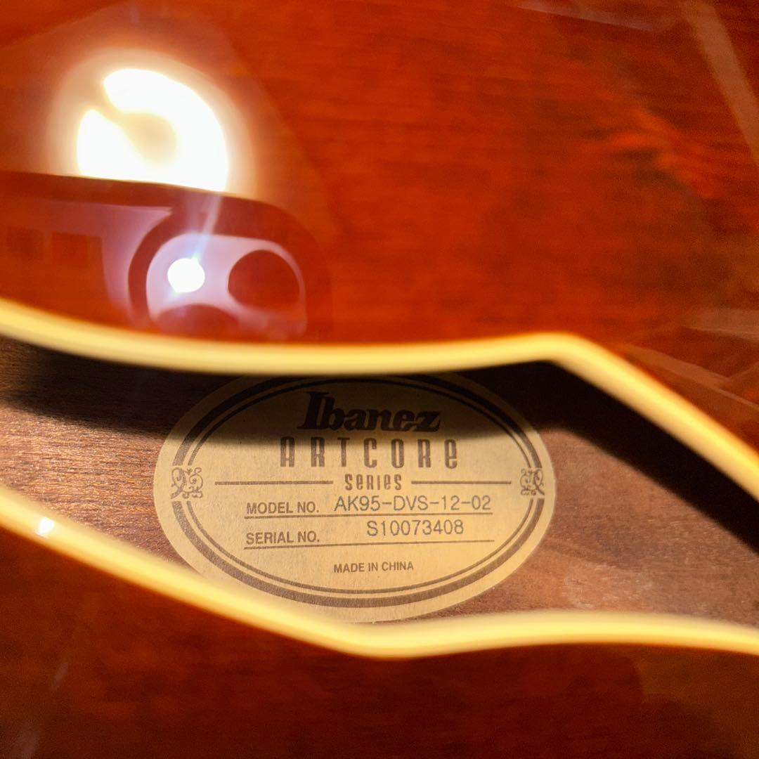 Ibanez AK95-DVS-12-02 フルアコースティックギター