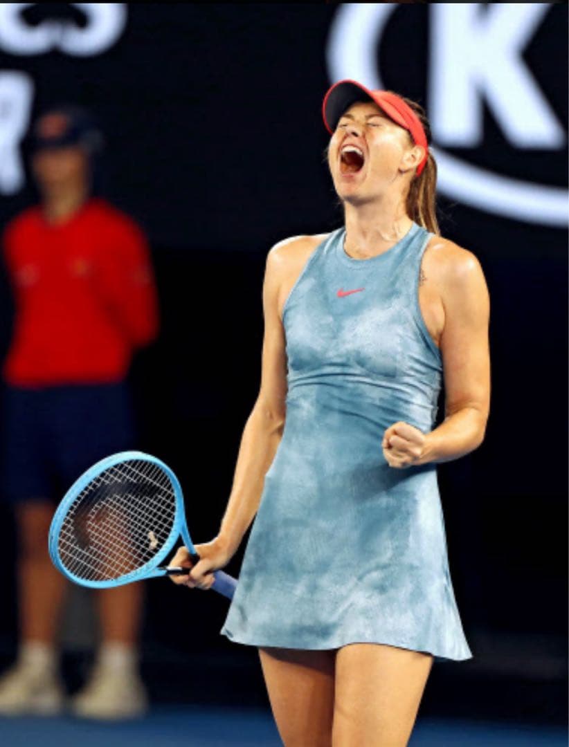 ナイキ　テニス　ワンピース　2019年全豪オープン　シャラポワ着用モデル　M