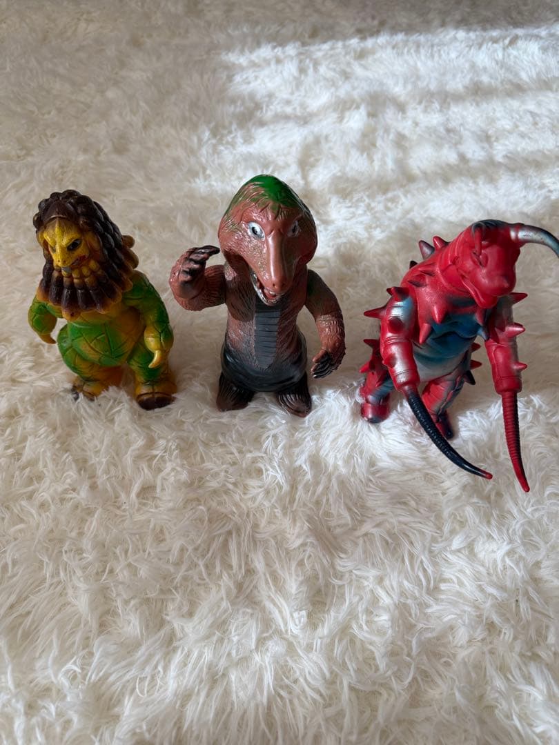 ブルファク&マスダヤ　怪獣ソフビ　セット