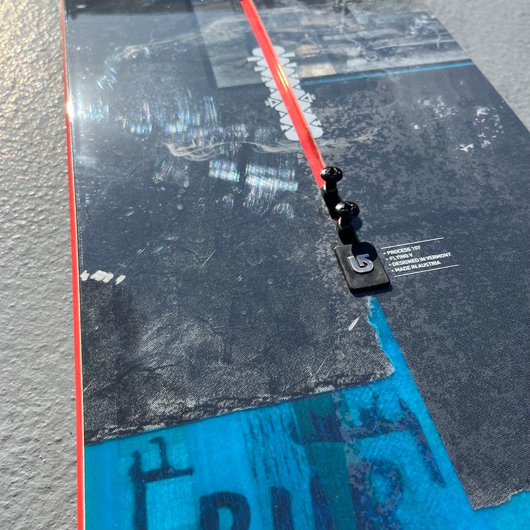 バートン スノーボード Process 157cm Flying V カバー付