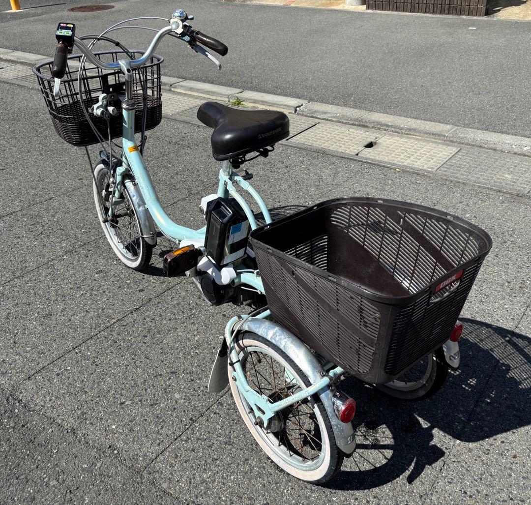 【引き取り限定.藤沢市】ブリヂストン　電動アシスト三輪自転車 アシスタワゴン