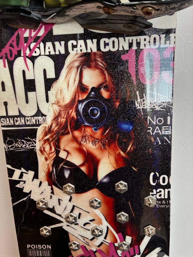 【映えデザイン】ACC スノーボード 豪華ガールズグラフィック