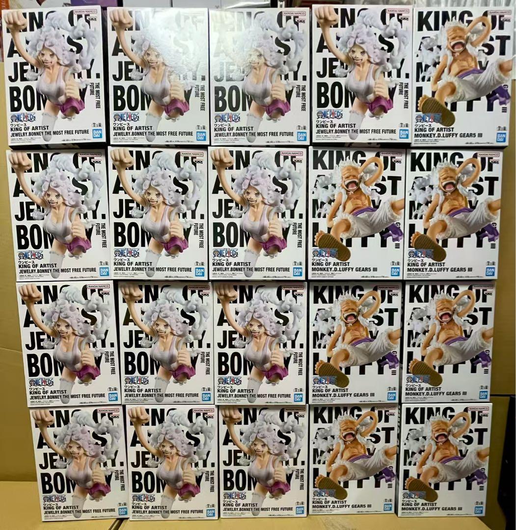 ワンピース KING OF ARTIST ルフィ ギア5 ボニー フィギュア