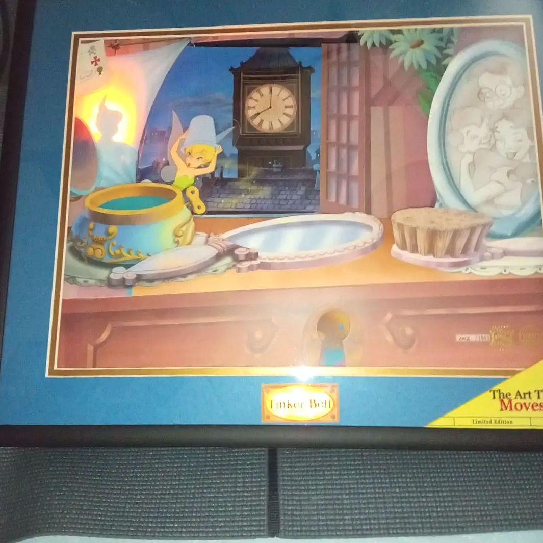 【激レア希少品】ティンカーベルANIMATIONS　絵画型ギミックアート