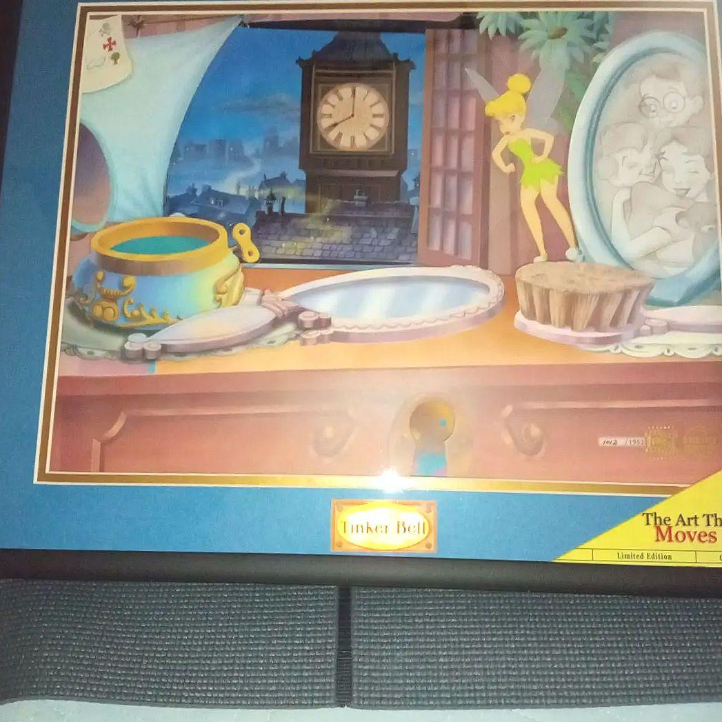 【激レア希少品】ティンカーベルANIMATIONS　絵画型ギミックアート