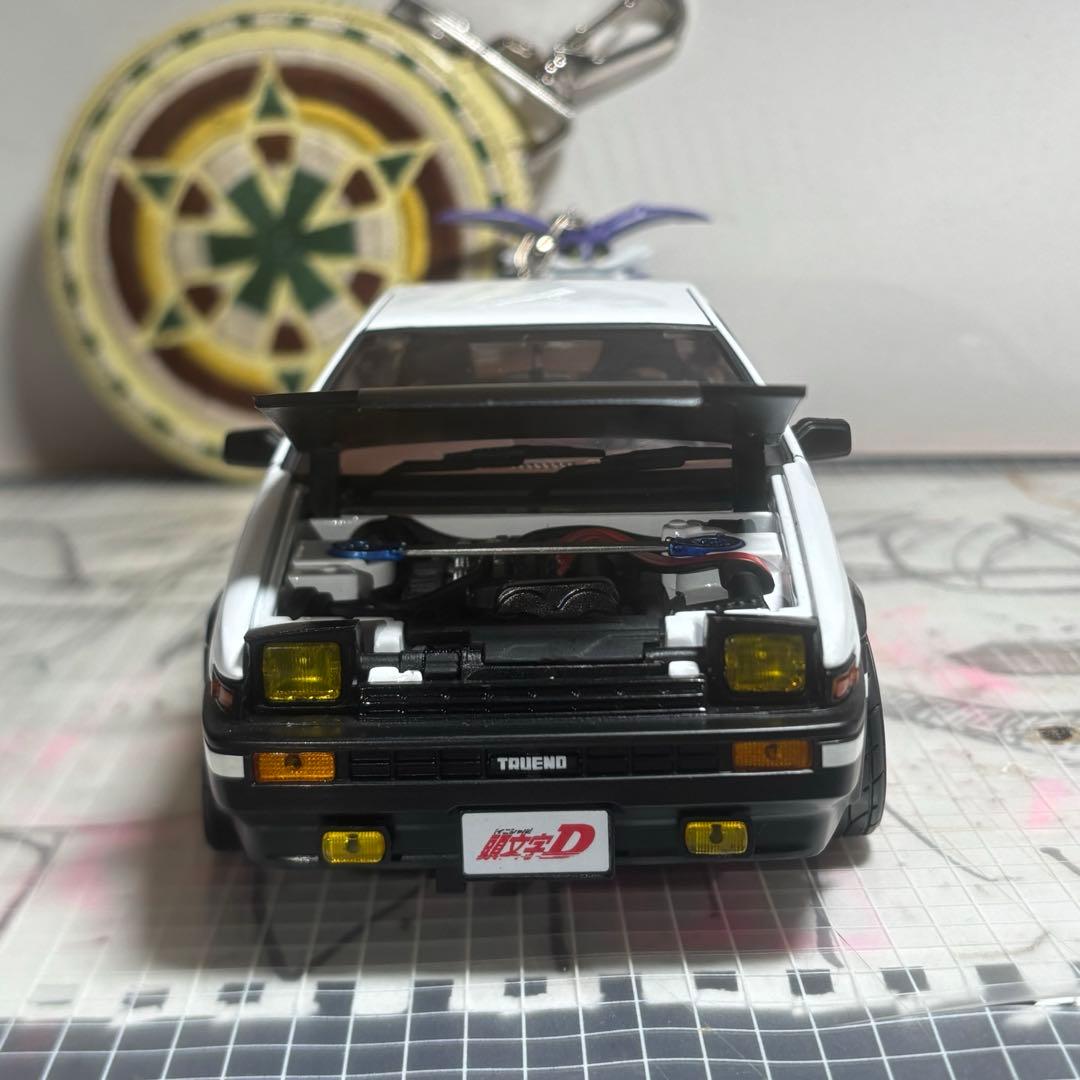 アオシマ DISM AE86 トレノ ダイキャスト 頭文字D イニシャルD