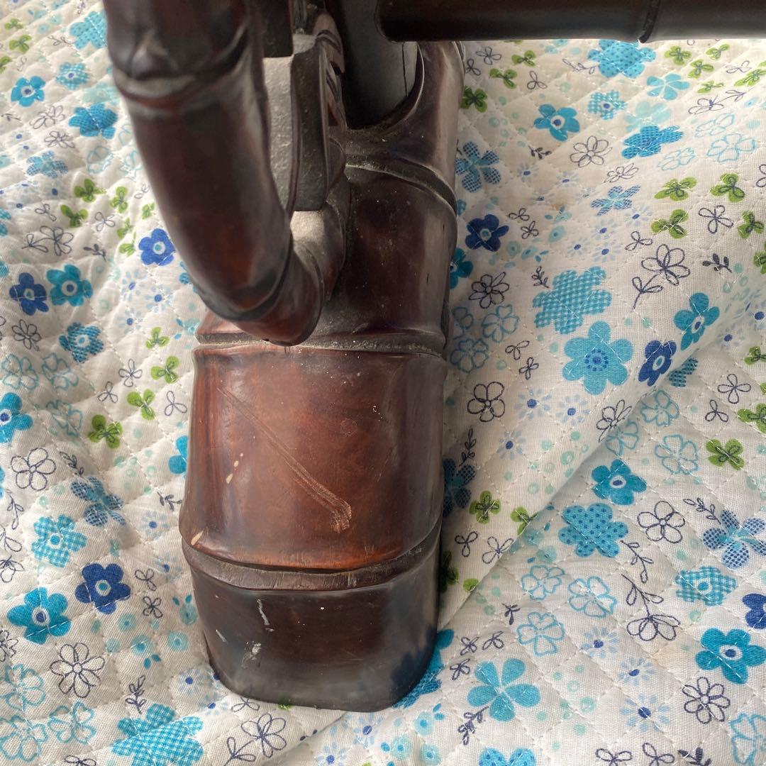 たのめる便から変更可能！気壮山河 中国美術　衝立　紫檀　唐木　竹