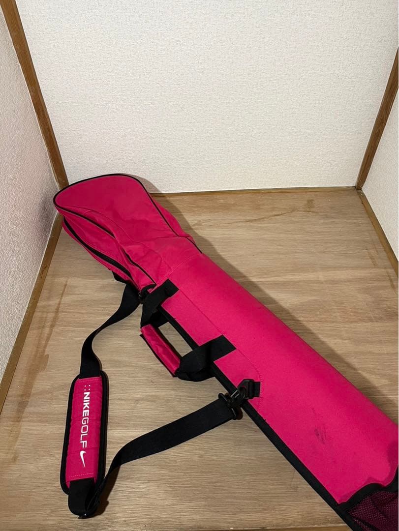 NIKE ゴルフバック 、クラブケース　ピンク