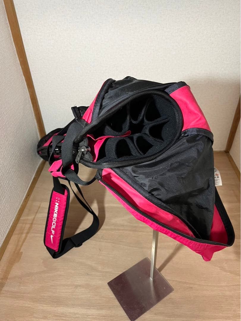 NIKE ゴルフバック 、クラブケース　ピンク