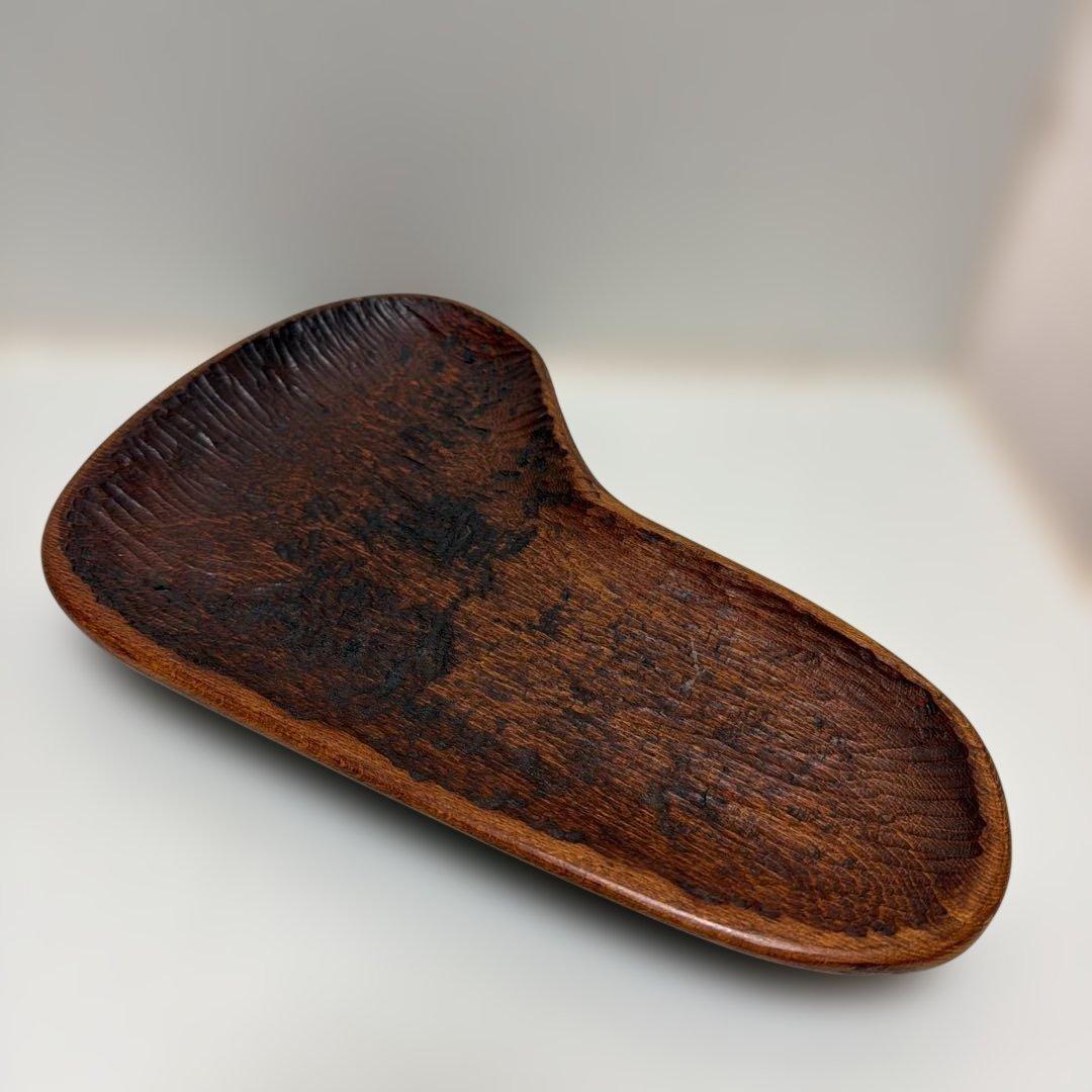 専用ページです。しょうぶ学園　木彫りトレイ