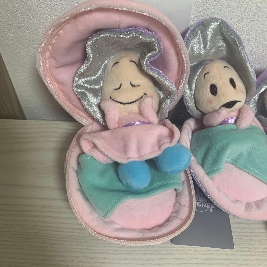 ディズニー ヤングオイスターぬいぐるみ 4体セット