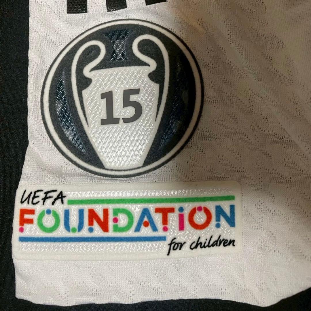 【正規品／オーセンティック】レアル24-25 ホーム #9エムバペフルパッチXL