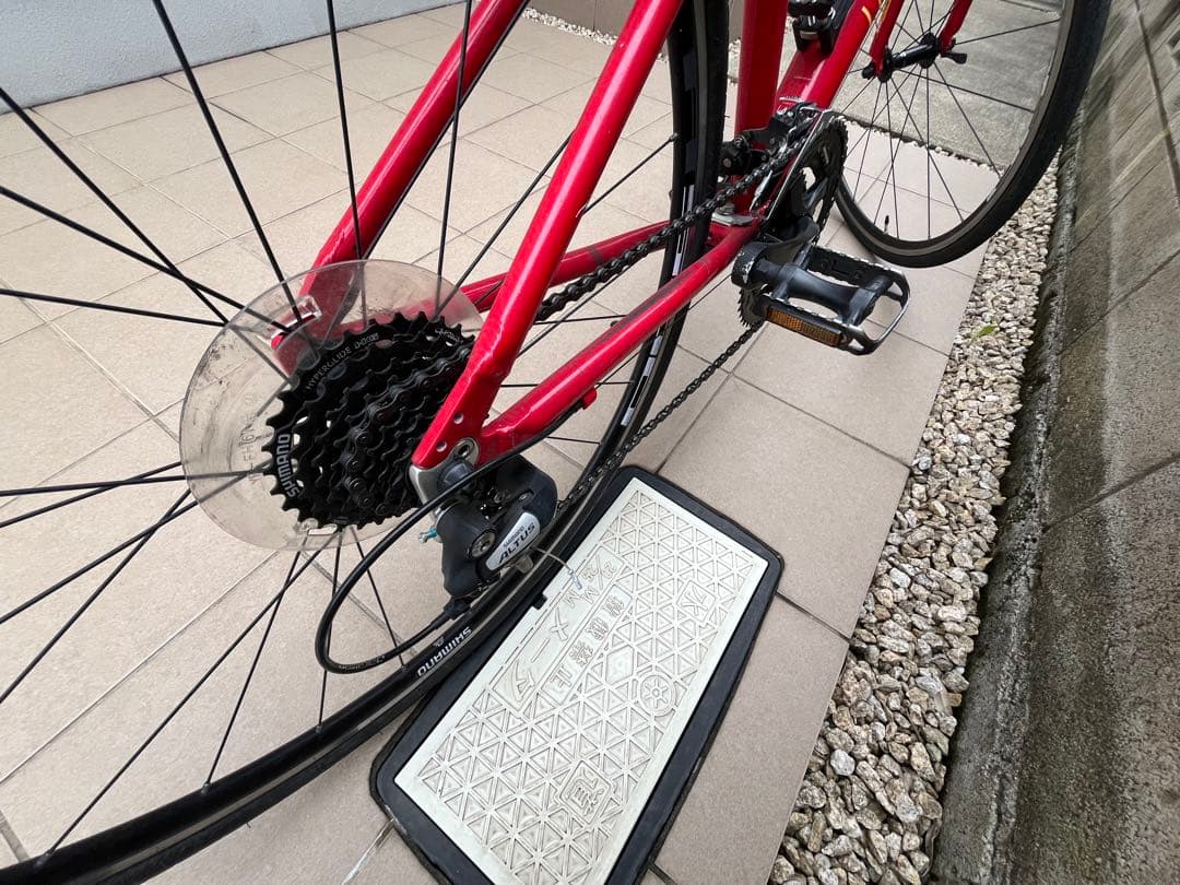 引き取り限定　LOUIS GARNEAU クロスバイク レッド