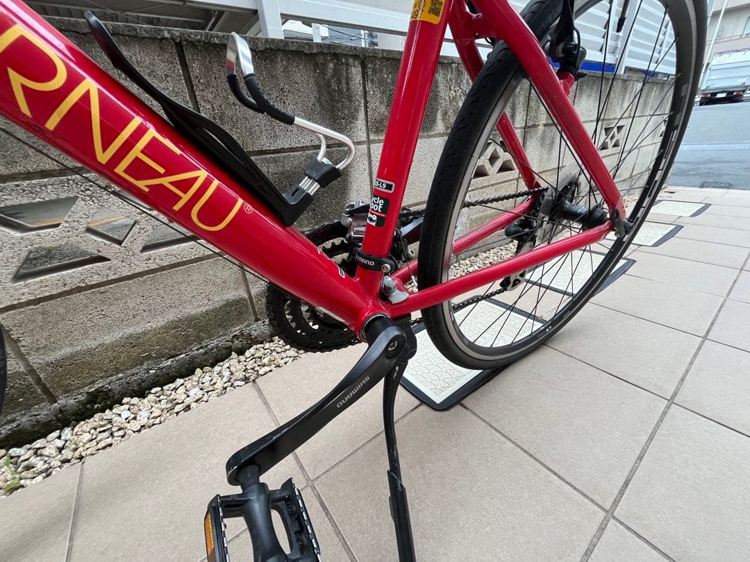 引き取り限定　LOUIS GARNEAU クロスバイク レッド