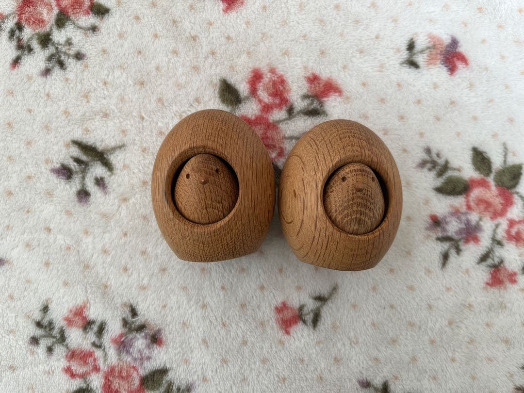 廃絶　旭川木地玩具　卵人形　太田久幸　HISA CRAFT　孵化　ひよこ