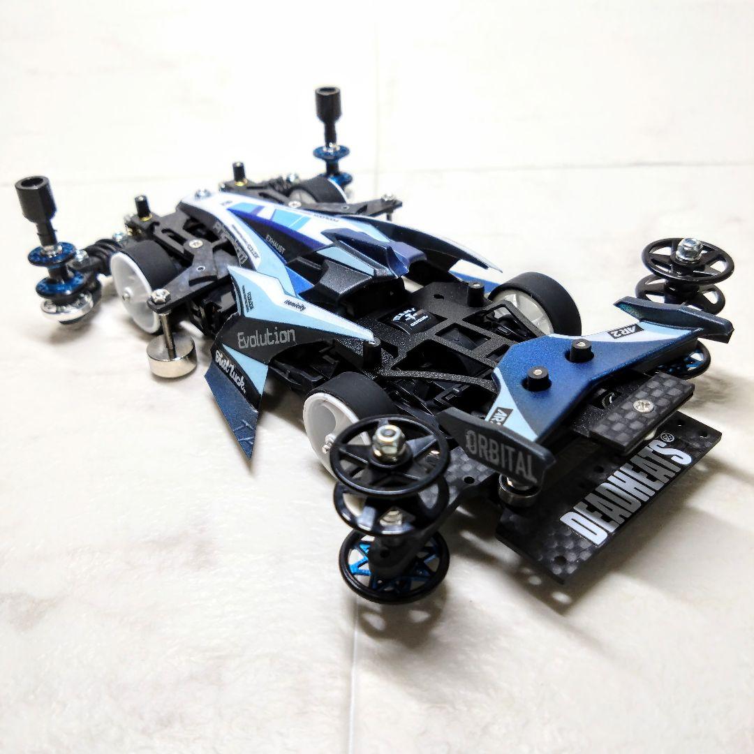 ミニ四駆　完成品　アバンテ　mk3　アズール　MSフレキ