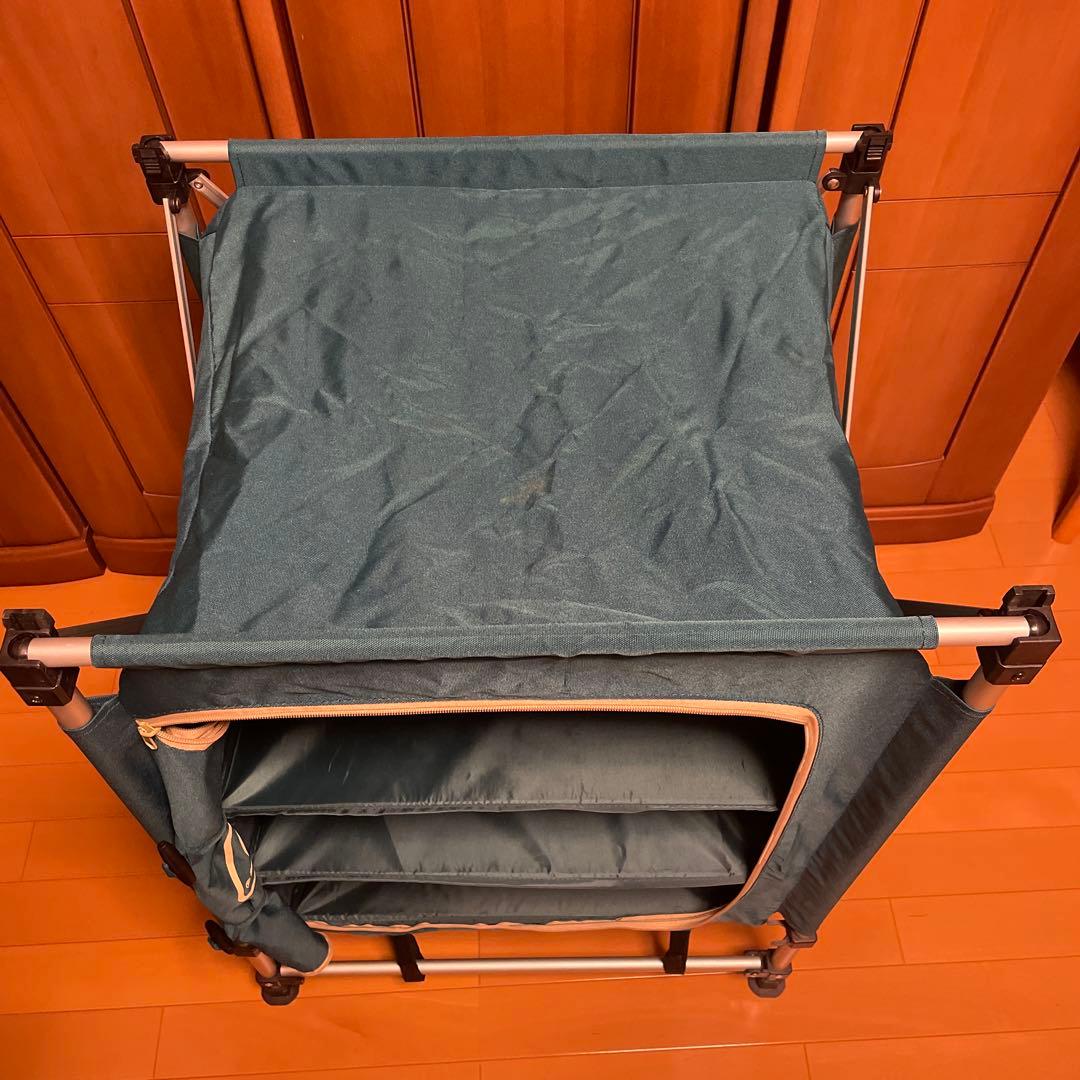 廃盤 Coleman コールマン フォルダブルシェルフ マルチキッチンテーブル