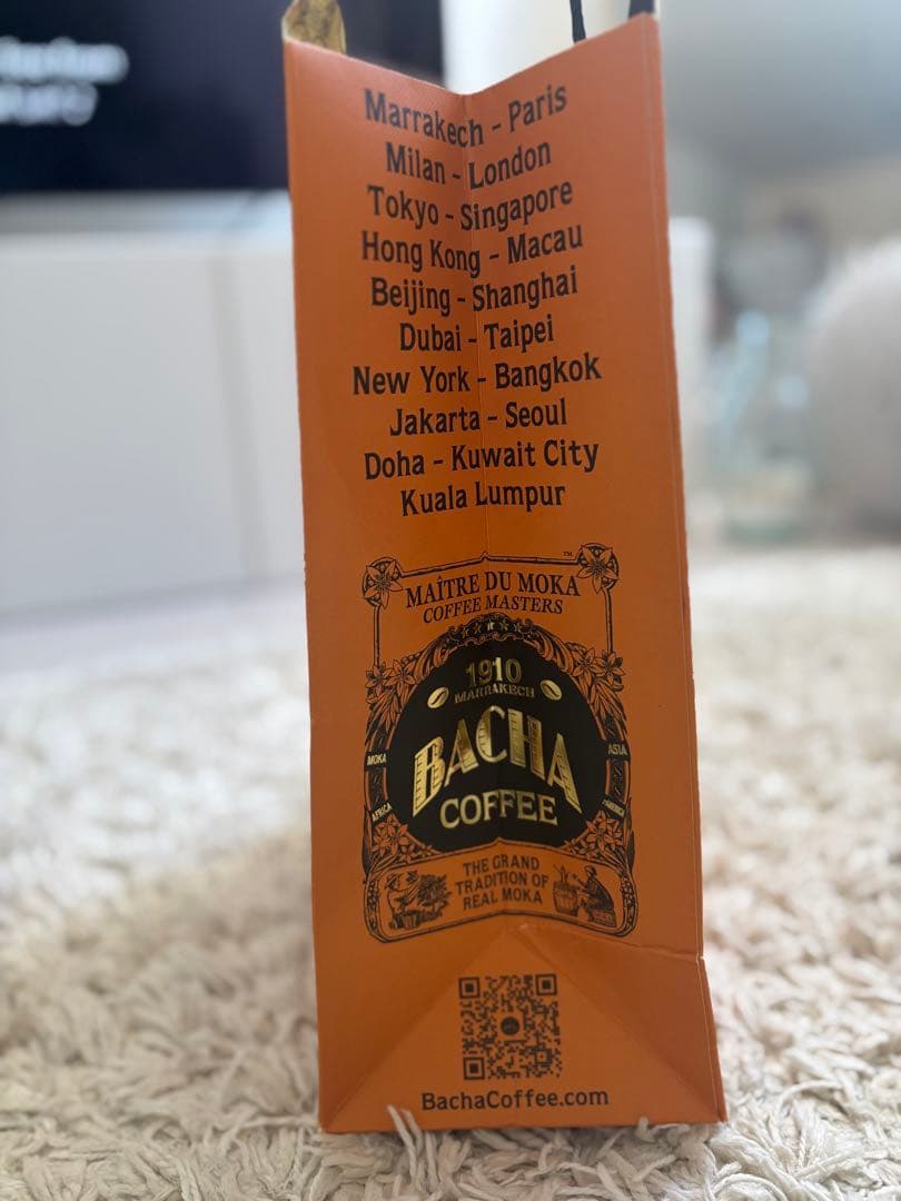 Bacha Coffee コーヒーバッグギフトボックス 30袋　ショッパー付