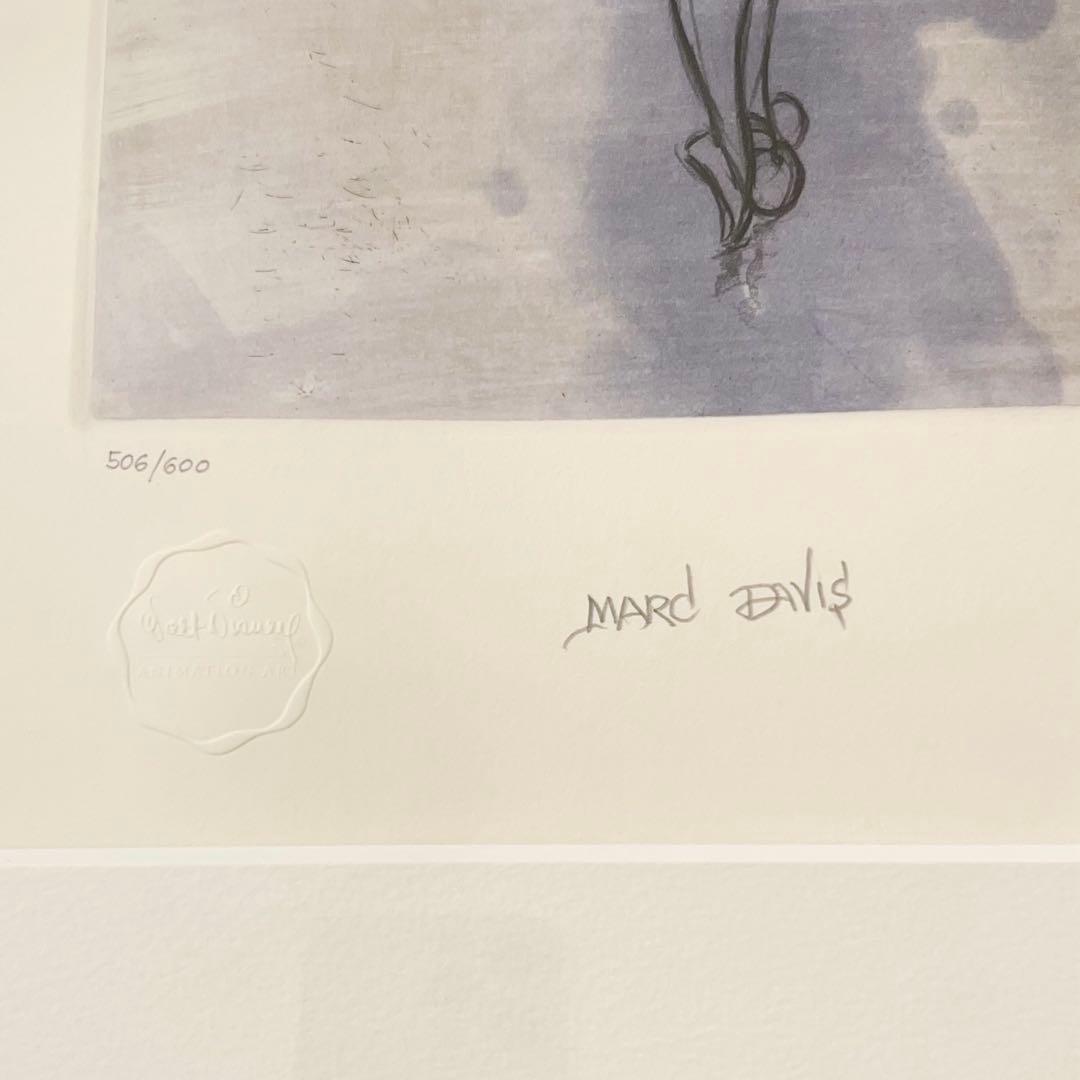 【希少】マーク・デイヴィス ティンカーベル 絵画 アクアチント