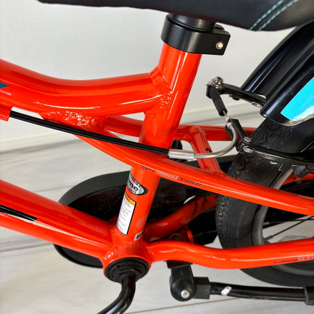 【引渡し希望•茨城県南地区】GT 16インチ 子供用自転車 オレンジ