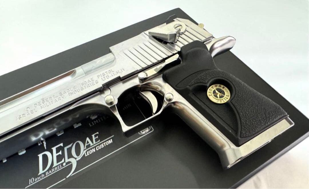 未使用 東京マルイ バイオハザード 10インチ デザートイーグル50AE レオン