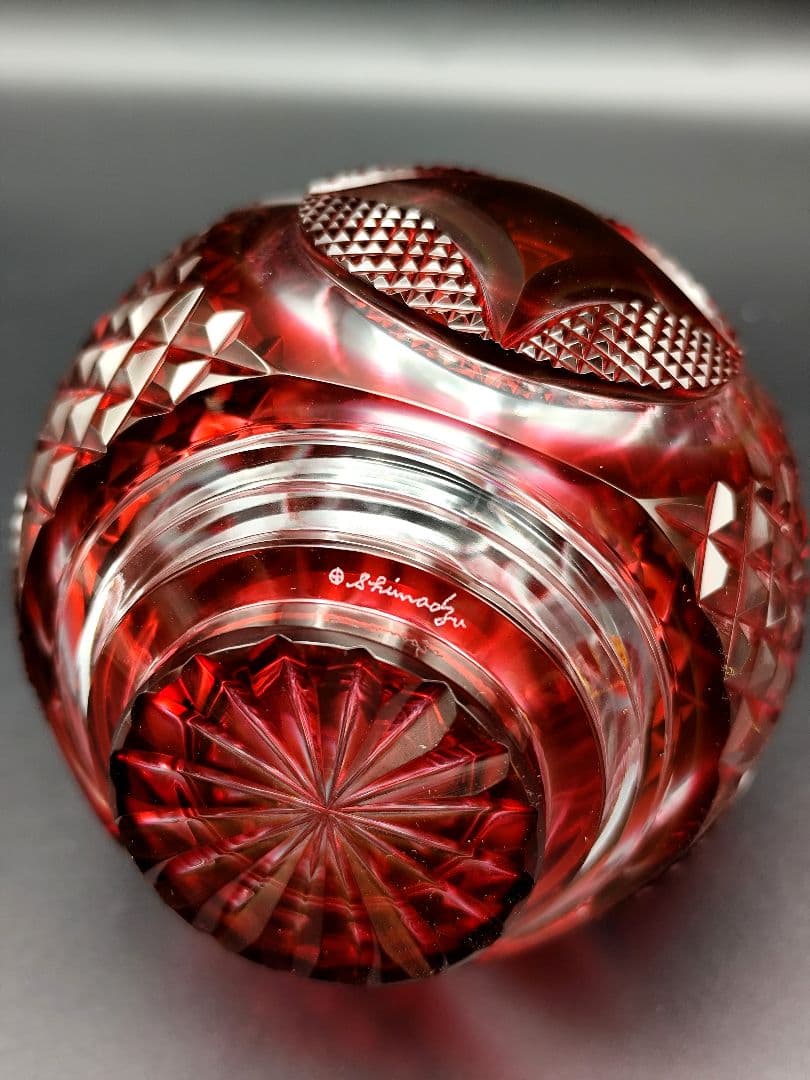 希少品☆薩摩切子 瑞氣 酒器揃（切子、江戸切子、薩摩切子）