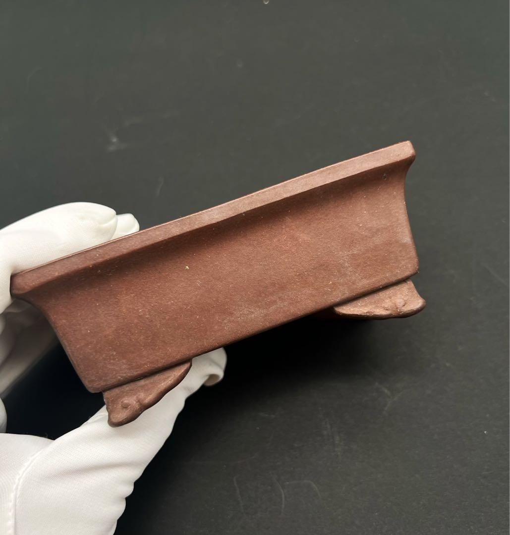 中国美術 盆栽鉢 植木鉢 中國宜興 紫砂鉢