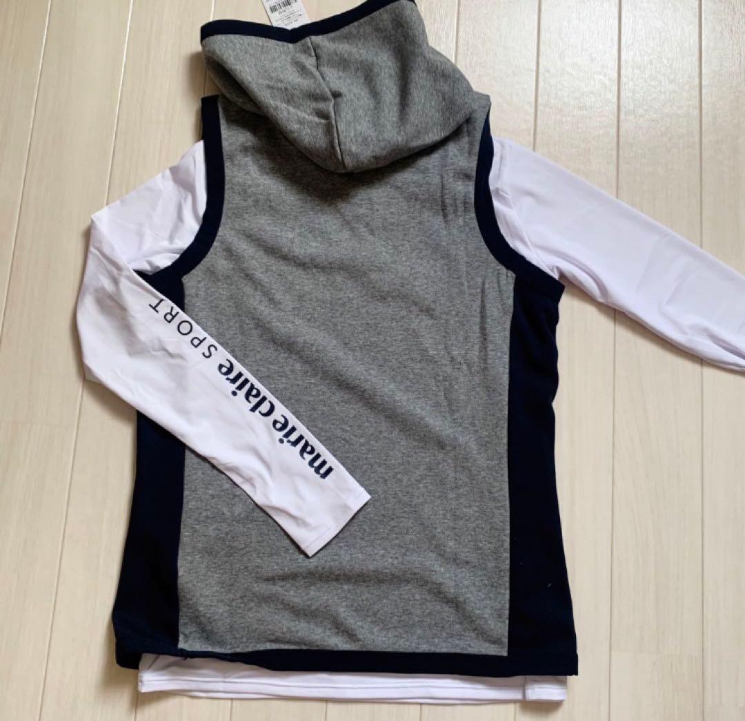 2点！新品■18,370円【マリクレール】M レディース　パーカー、スカート