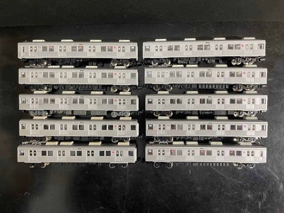 鉄コレベース東急8500系 8606Fタイプ10両セット ジャンク品 動作確認済