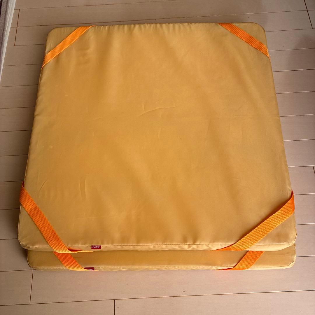 ペティオ 床ずれ予防ベッド 小型犬用　本体2枚とマットタオル2枚