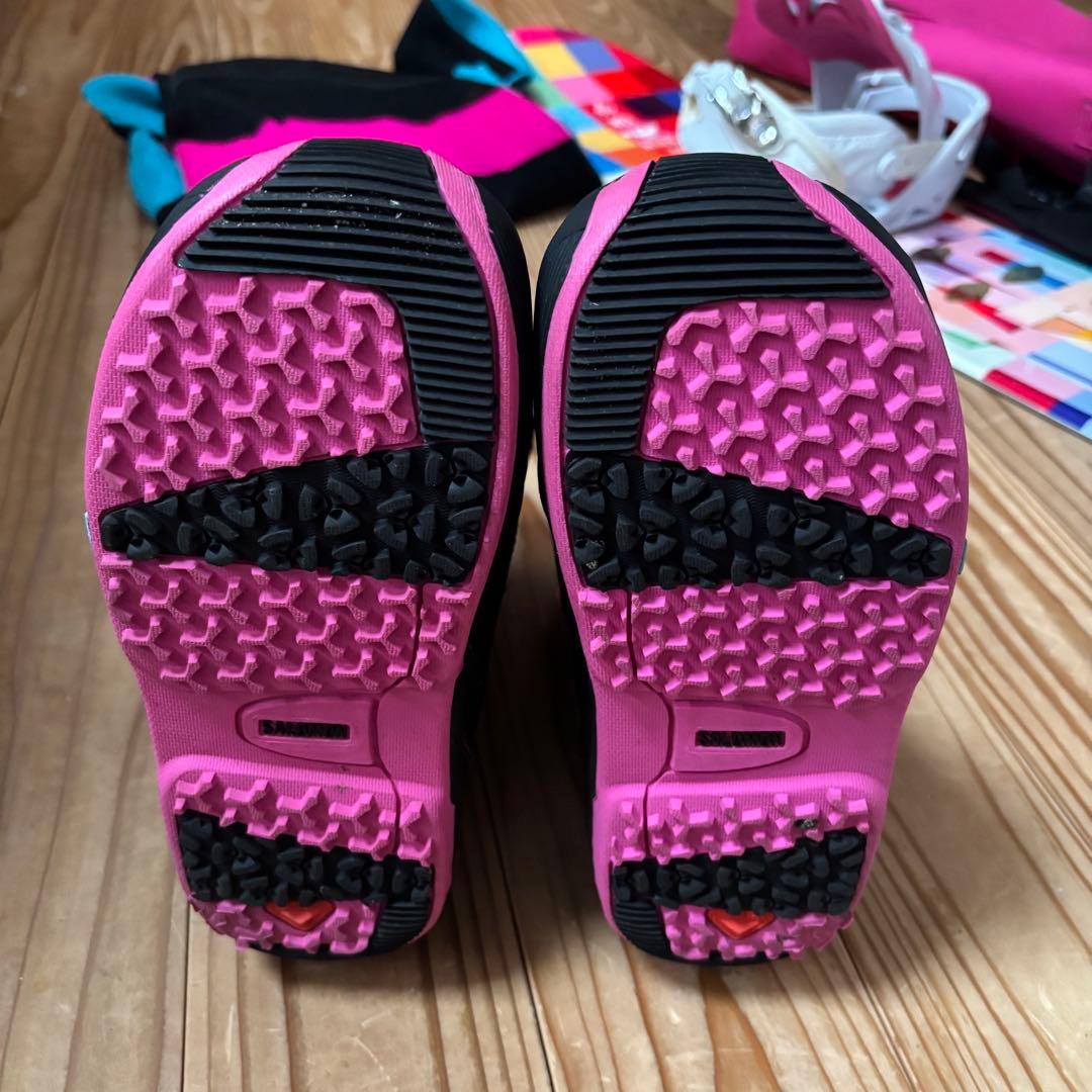 スノボ板、ビンディング、ブーツ、ケース　フルセット初心者向け